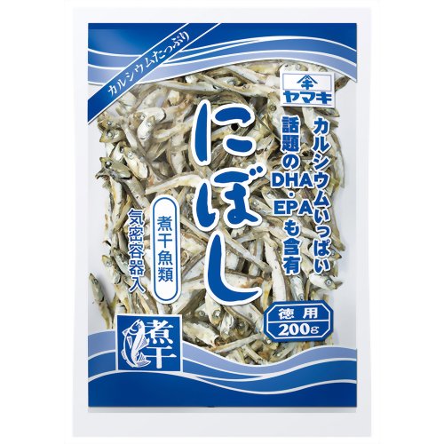 Niboshi(dried baby sardines) 180g(6.34oz)